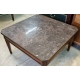 Table basse "Saint-Euverte" dessus marbre