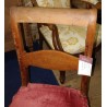 Suite de 6 chaises Louis-Philippe pieds sabre