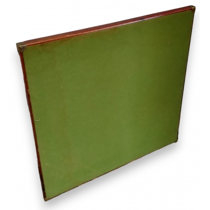 Table de bridge dessus en feutre vert