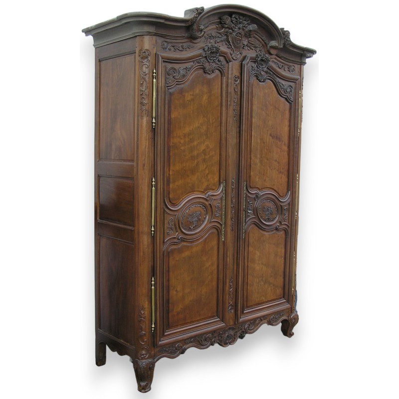  Armoire Ls XV, meuble de port. sur  Moinat SA  - Antiquités décoration