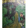 Tableau \"Expressionniste\" signé L. VON LANTHEN