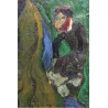 Tableau \"Expressionniste\" signé L. VON LANTHEN