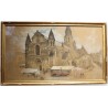 Pastel "Notre-Dame de Poitiers" signé E. FOREL