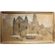 Pastel "Notre-Dame de Poitiers" signé E. FOREL