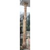  Paire de colonnes en fonte peinte blanche sur  Moinat SA  - Antiquités décoration