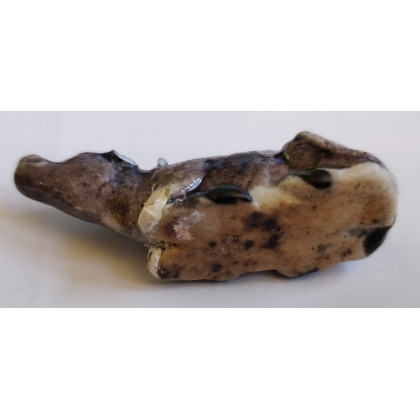 Small porcelain buffalo at  Moinat SA  - Antiques and home décor