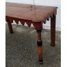 Lombard console table in walnut