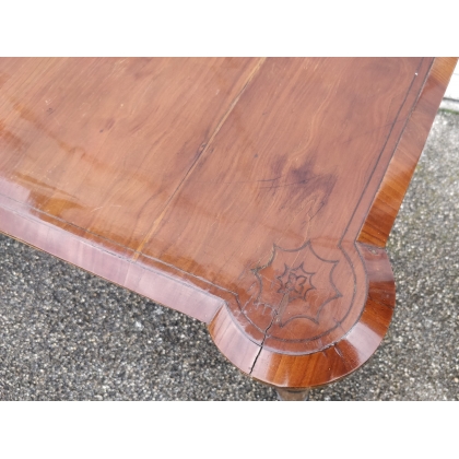 Lombard console table in walnut