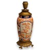 Vase Imari transformé en lampe
