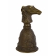 Cloche Borzoï en bronze