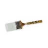 Resin-handled brush magnifier