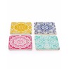 Set of 4 Catelle ceramic coasters