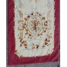 Portière en tapisserie d'Aubusson décor fleurs