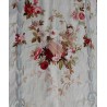 Portière en tapisserie d'Aubusson décor fleurs