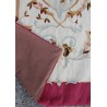 Portière en tapisserie d'Aubusson décor fleurs