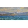 绘画 | 题为《湖》的画作，署名文森特·吉利安（Vincent GILLIAND）。莫伊纳特公司（Moinat SA）——古董与装饰艺术
