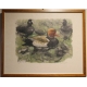 Gravure "Nette rousse" signé Robert HAINARD