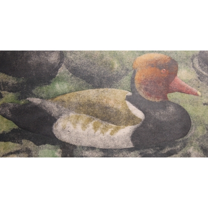 Gravure "Nette rousse" signé Robert HAINARD