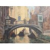 Tableau \"Venise\" signé POTTER