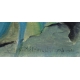 Tableau "Cassis" signé V. METEIN-GILLIARD