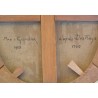 Paintings | Oval painting ‘Portrait of a Woman’ by Moinat SA  – Antiques and home décor