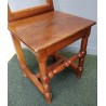 Chaise Lorraine, pieds tournés