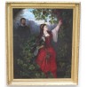 Paintings | Painting: ‘Woman with Grapes’. Moinat SA  – Antiques and home décor