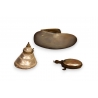 Lot de 3 objets en narcre