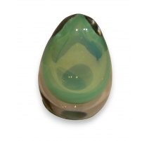 Oeuf en verre vert pâle