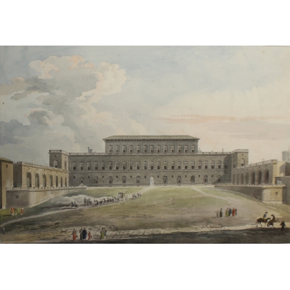 Aquarelle "Palais Pitti"
