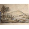 Gravure "Schloss Dornburg"