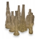 Lot de 7 bouteilles en verre italiennes