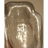 A pair of glass bottles