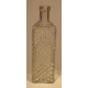 Paire de carafes en verre