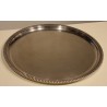 Lot de 3 plats en métal argenté