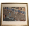 Estampe japonaise Scène de rue par HIROSHIGE
