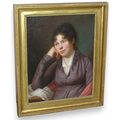 Tableau \"Portrait d\'une femme\"