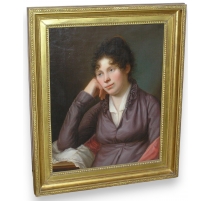 Tableau "Portrait d'une femme"