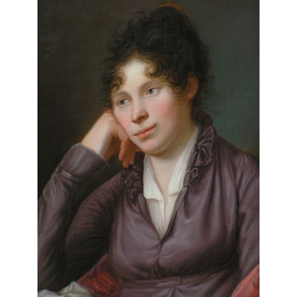 Paintings | Painting: ‘Portrait of a Woman’ by Moinat SA  – Antiques and home décor