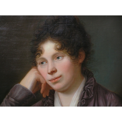 Paintings | Painting: ‘Portrait of a Woman’ by Moinat SA  – Antiques and home décor