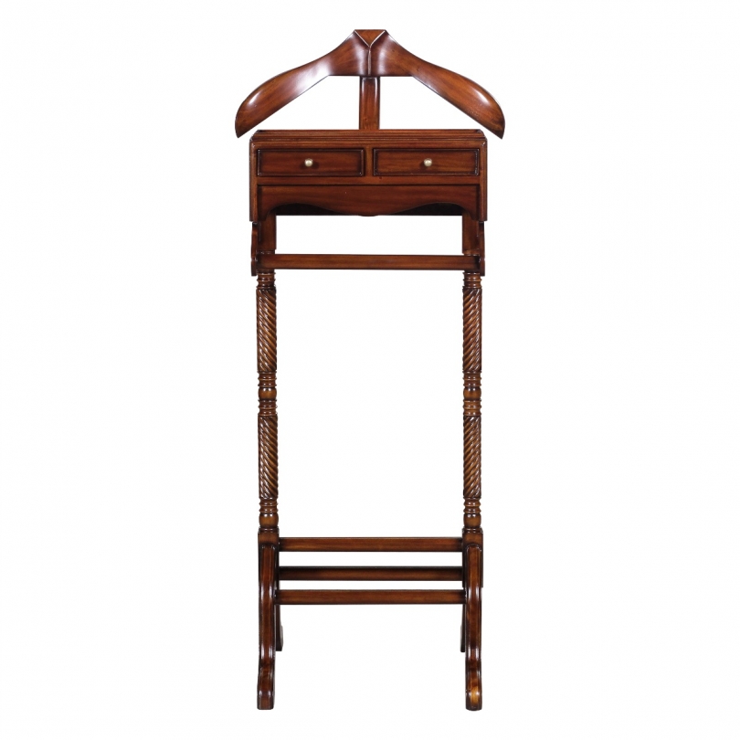 Mahogany valet stand