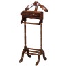 Mahogany valet stand