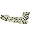 Bronze "Guépard couché" argenté
