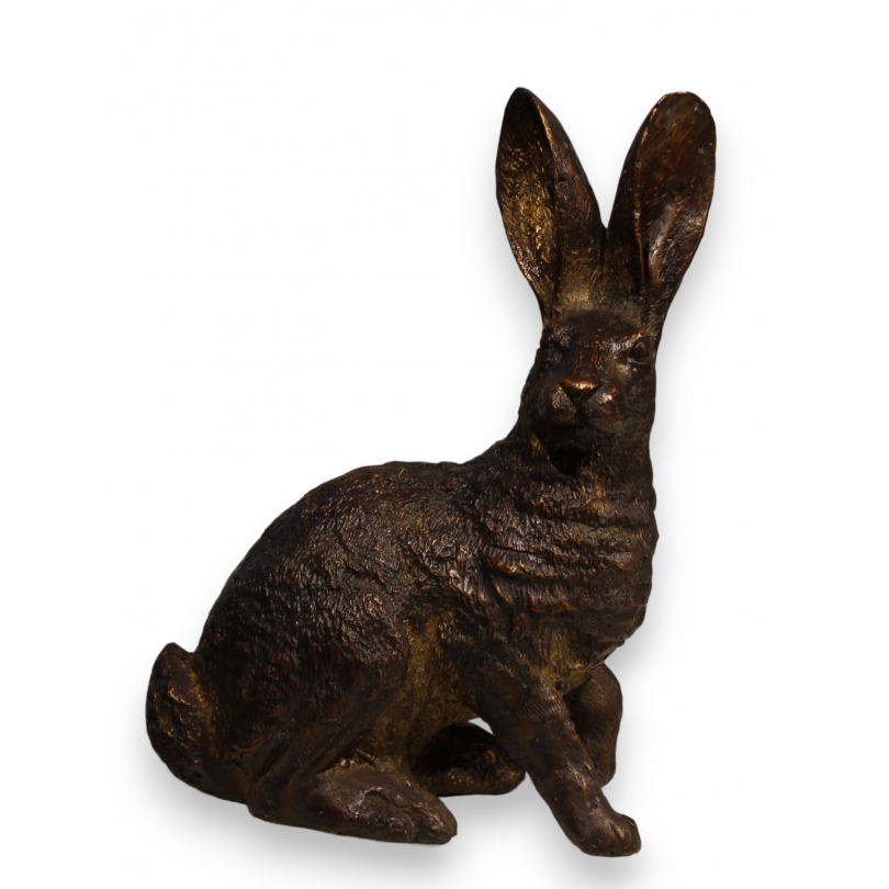 Lapin en bronze