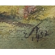 Aquarelle "Pigne d'Arola" signé E. FREI 1952