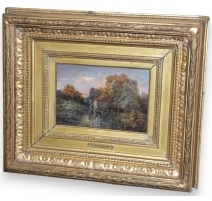 Tableau "Paysage", signé PIERDON