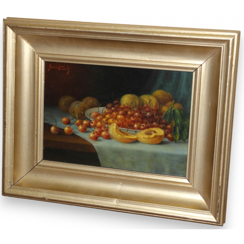 Paintings | Painting entitled ‘Still Life’, signed. Moinat SA  – Antiques and home décor