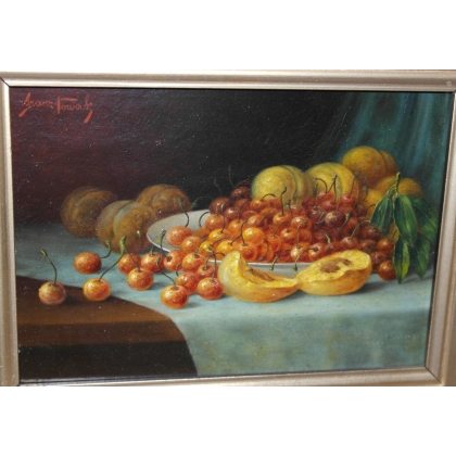 Paintings | Painting entitled ‘Still Life’, signed. Moinat SA  – Antiques and home décor