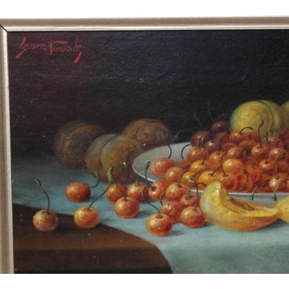 Paintings | Painting entitled ‘Still Life’, signed. Moinat SA  – Antiques and home décor