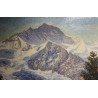 Tableau \"Die Jungfrau\" signé E. FREI 1936